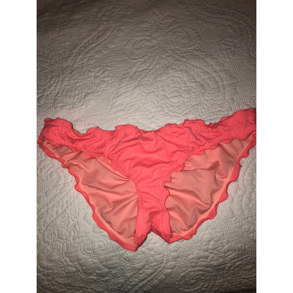 Cheeky Ruffle Bikini Bottoms Victoria Secret